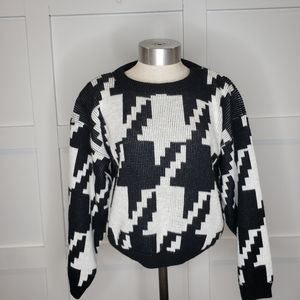 Black & White vintage Sweater